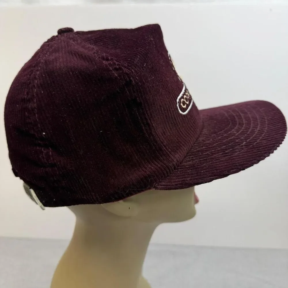 Unbranded Men's Burgundy Hat